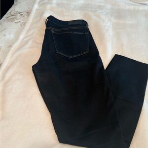 Armani Exchange Women's Black Straight Leg Jeans